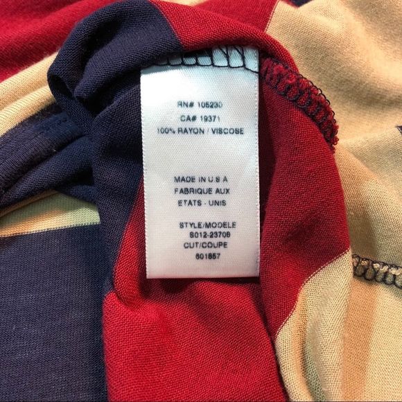 Soft Joie Long Sleeved Nautical Striped Top - Picture 7 of 8